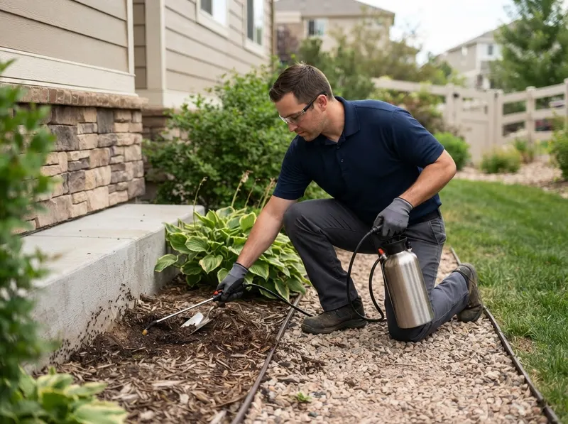 Subterranean Ant Suppression in Broomfield, CO